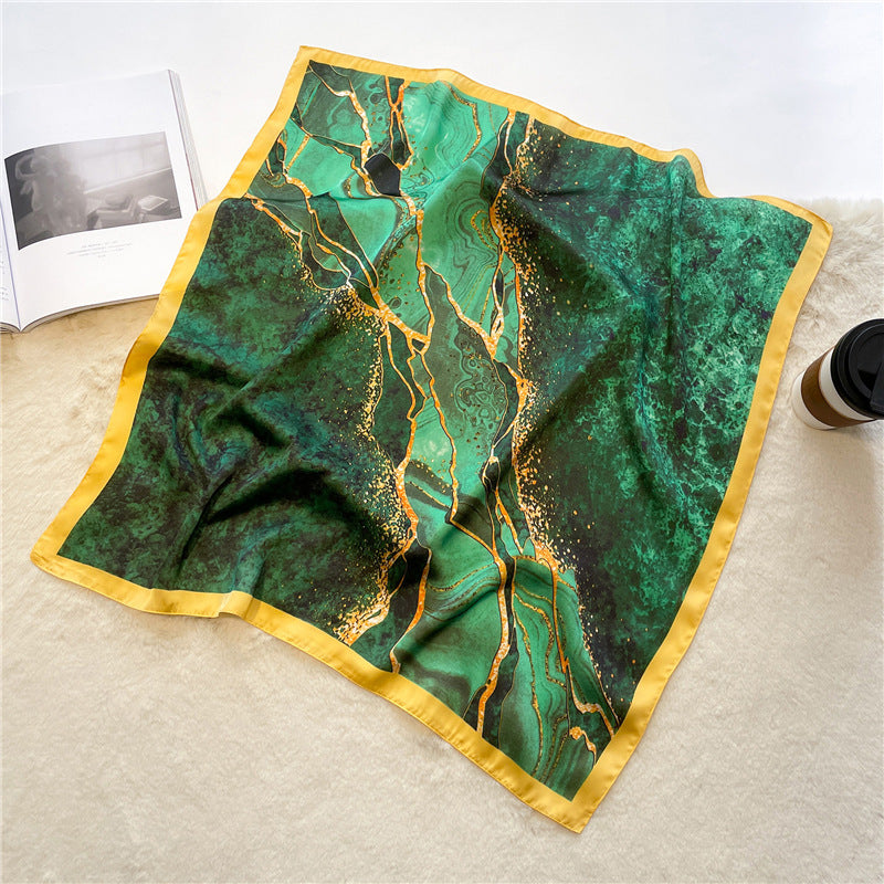 Lenço Toque de Seda Catânia 70x70cm - Estilo 43