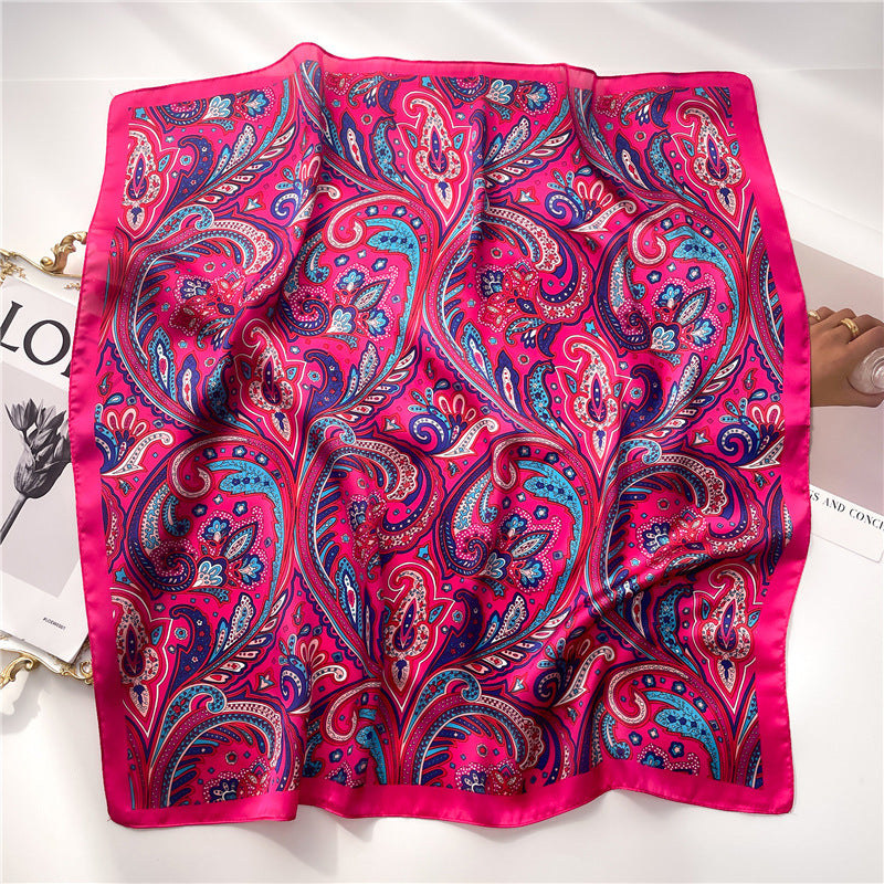 Lenço Toque de Seda Catânia 70x70cm - Estilo 29