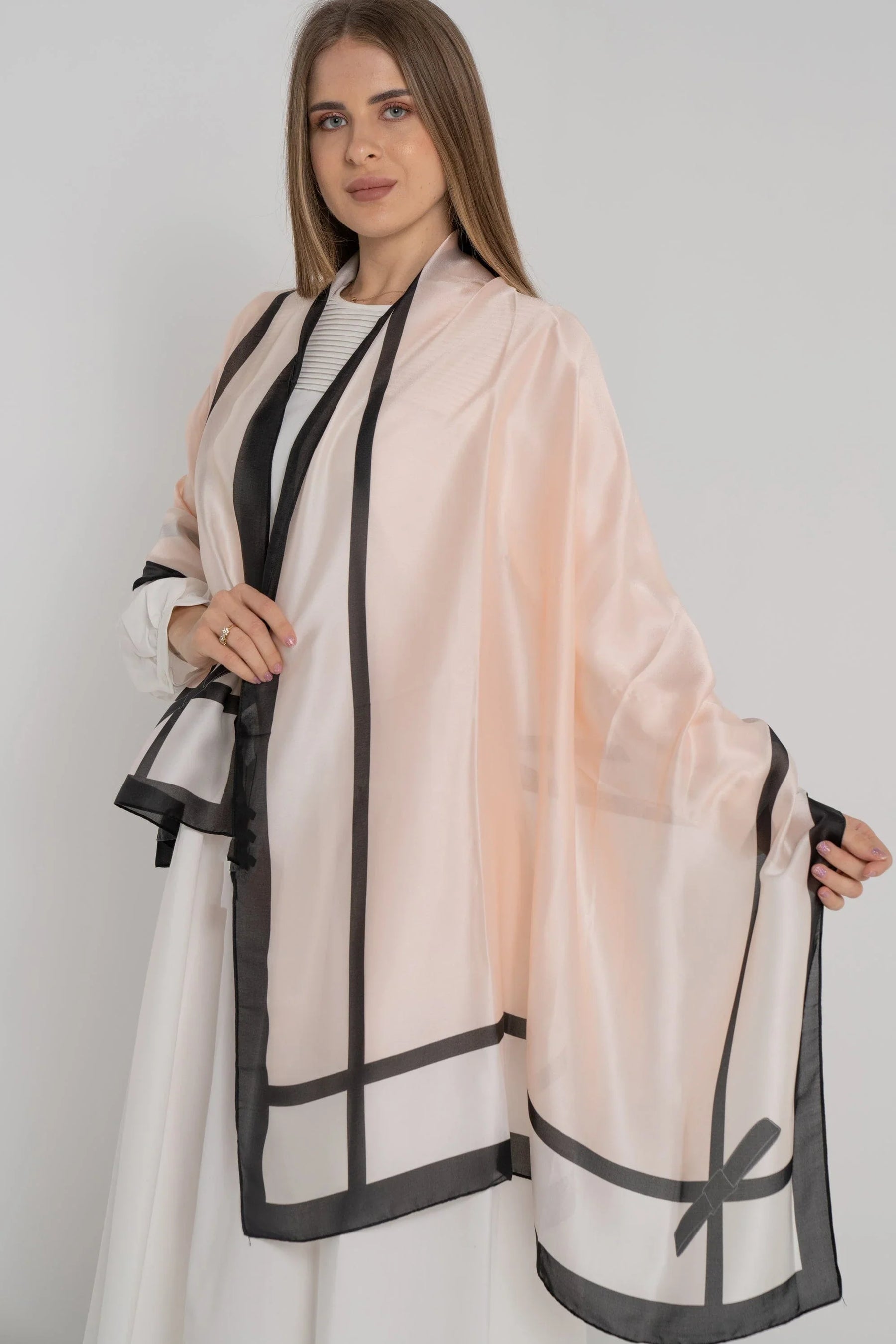 Echarpe Toque de Seda Florença 180x90cm - Estilo 8