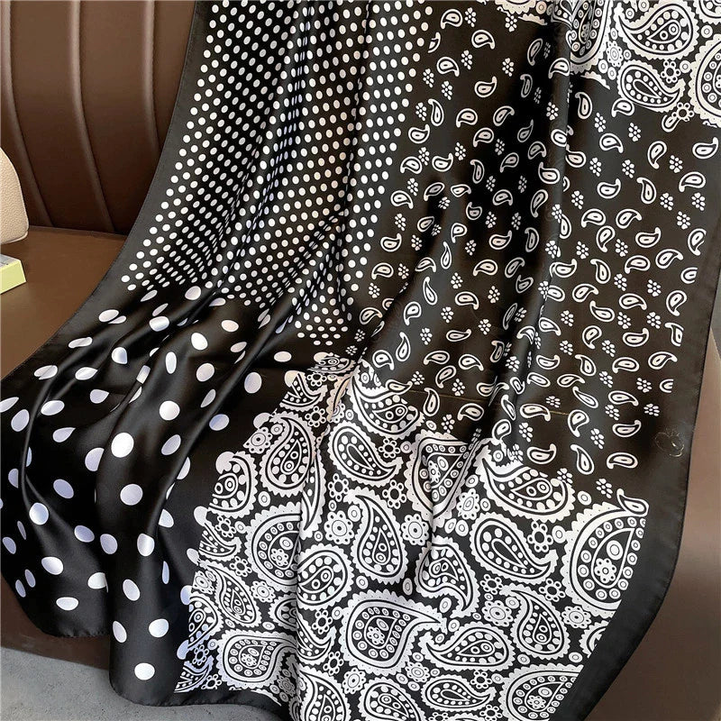Echarpe Toque de Seda Milão 180x90cm - Estilo 13