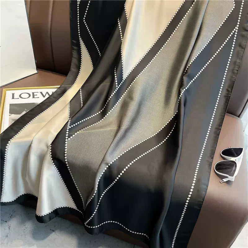 Echarpe Toque de Seda Milão 180x90cm - Estilo 1