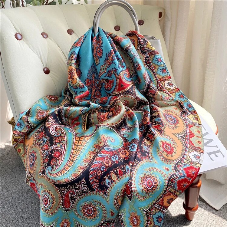 Echarpe Toque de Seda Milão 180x90cm - Estilo 20