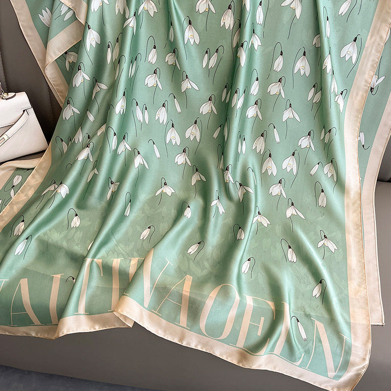 Echarpe Toque de Seda Milão 180x90cm - Estilo 39