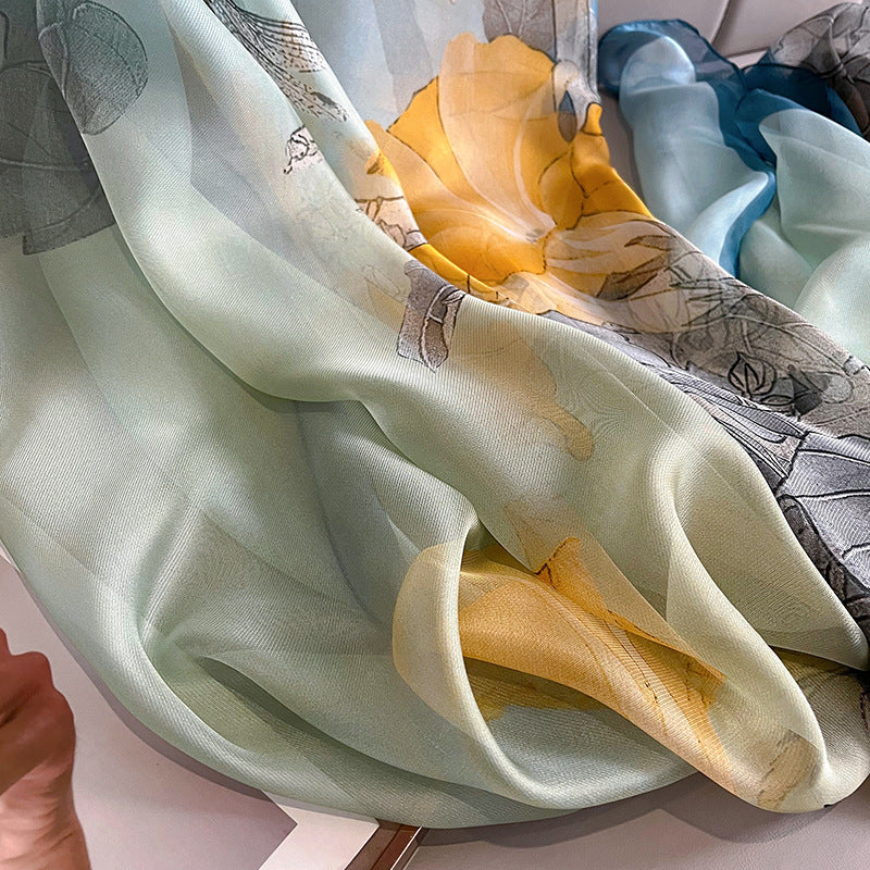 Echarpe Toque de Seda Roma 180x135cm - Estilo 24