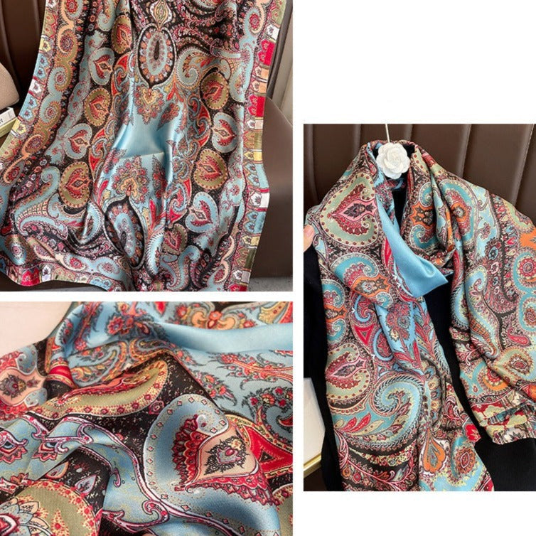 Echarpe Toque de Seda Milão 180x90cm - Estilo 20