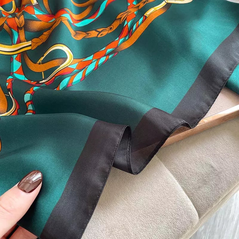 Echarpe Toque de Seda Florença 180x90cm - Estilo 15