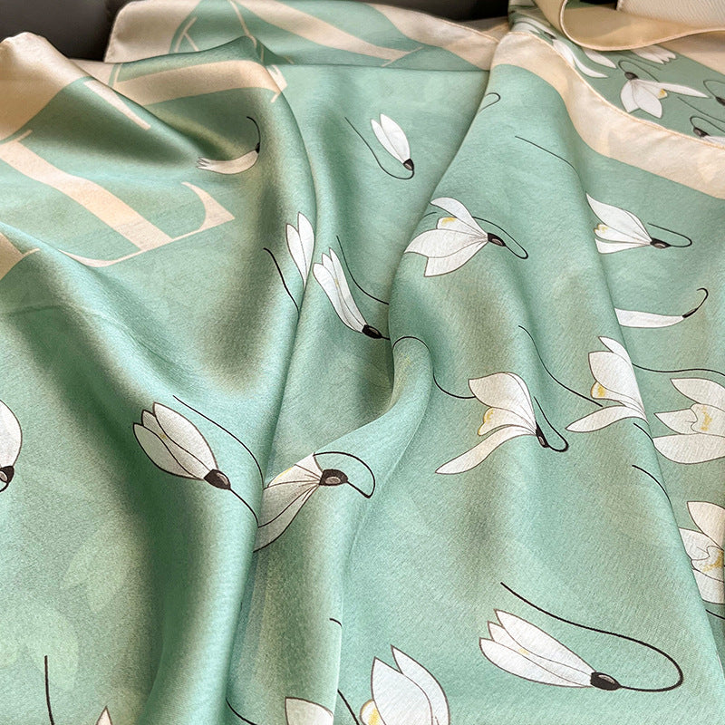 Echarpe Toque de Seda Milão 180x90cm - Estilo 39