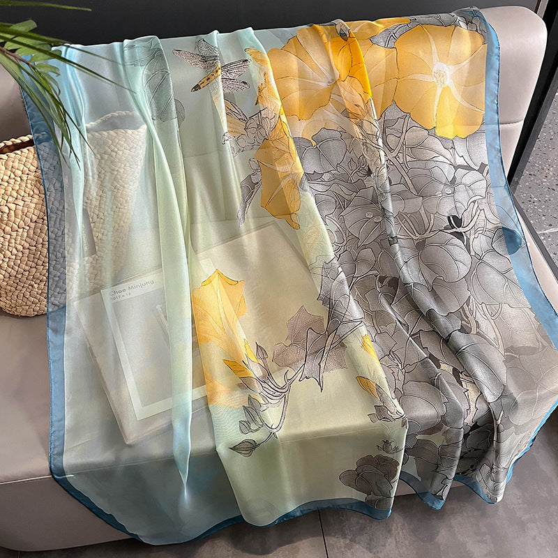 Echarpe Toque de Seda Roma 180x135cm - Estilo 24