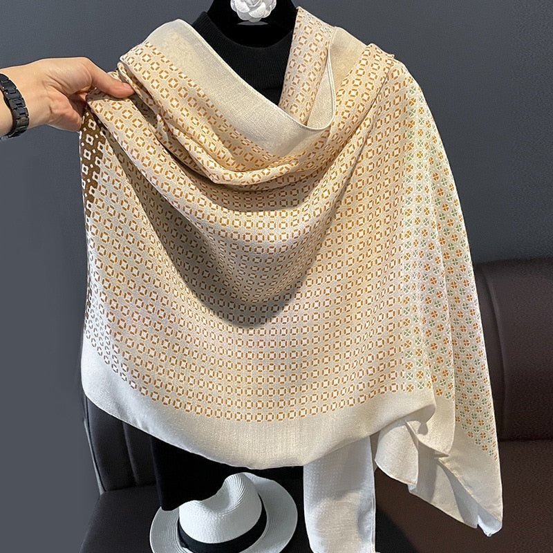 Echarpe de Algodão Turim 180x90cm - Estilo 7