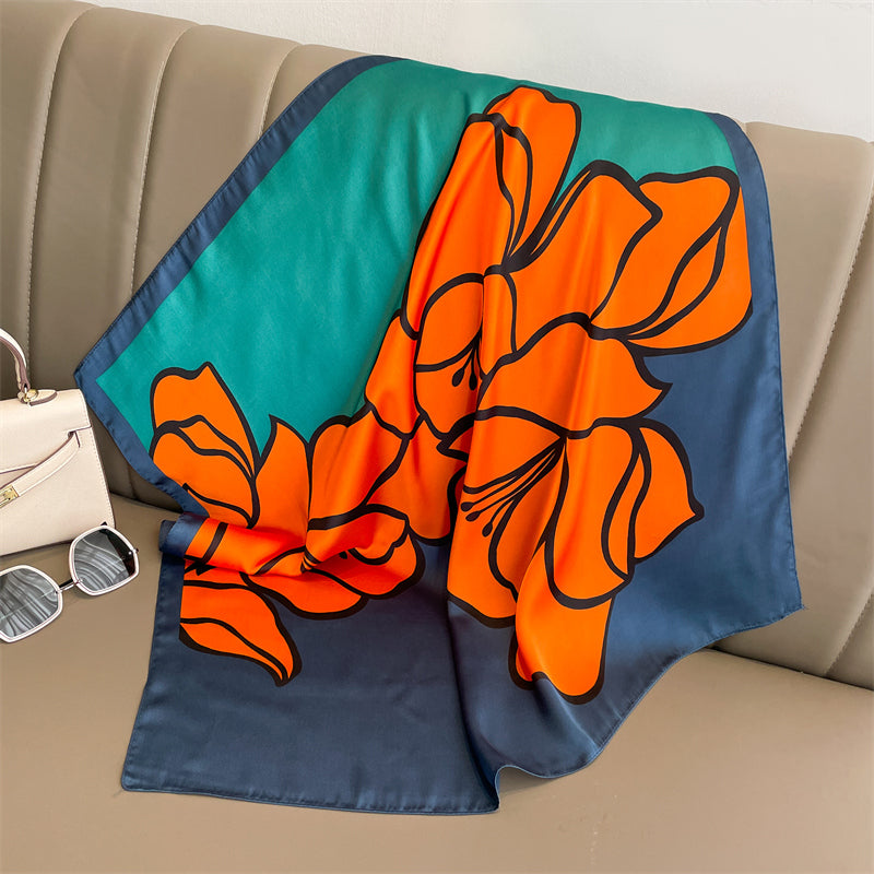 Lenço Toque de Seda Pisa 70x70cm - Estilo 13