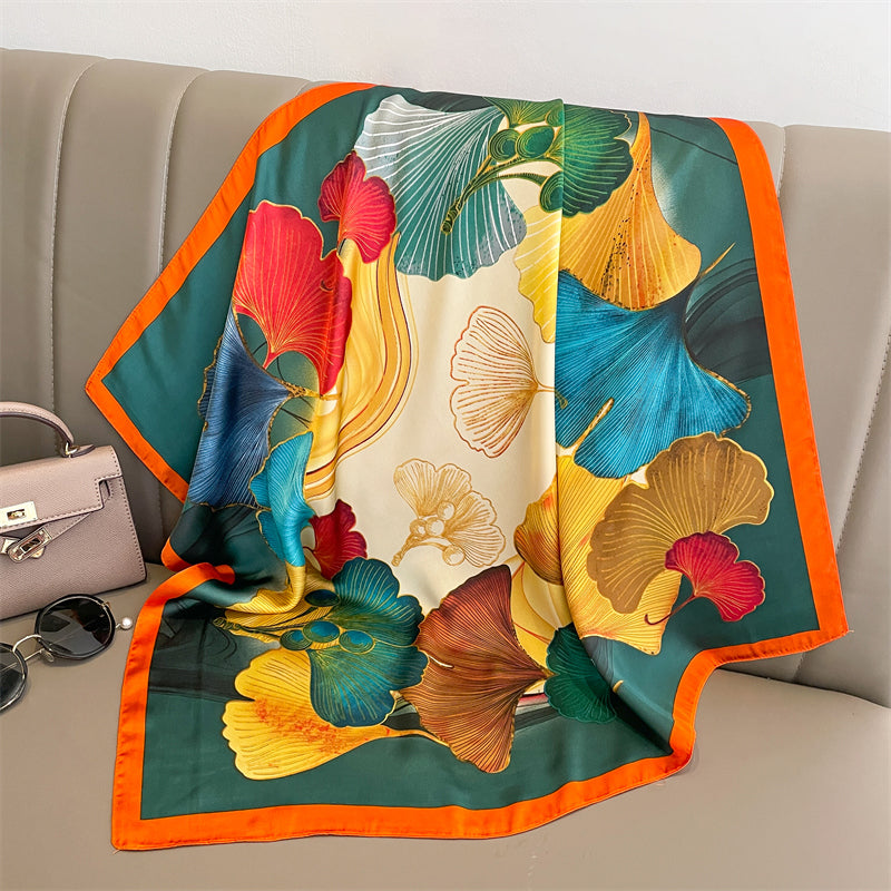 Lenço Toque de Seda Pisa 70x70cm - Estilo 22