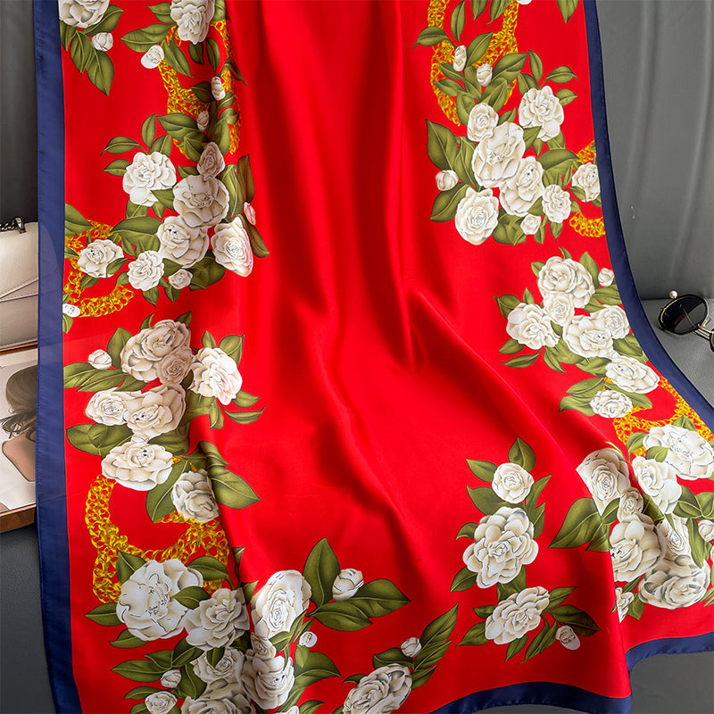 Echarpe Toque de Seda Florença 180x90cm - Estilo 47