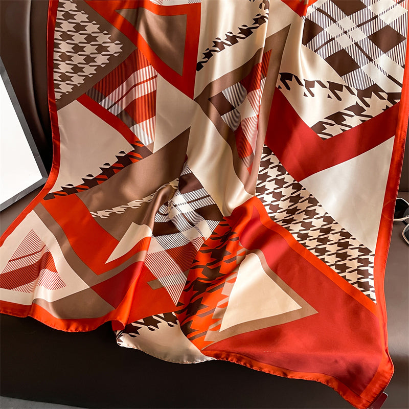 Echarpe Toque de Seda Milão 180x90cm - Estilo 55