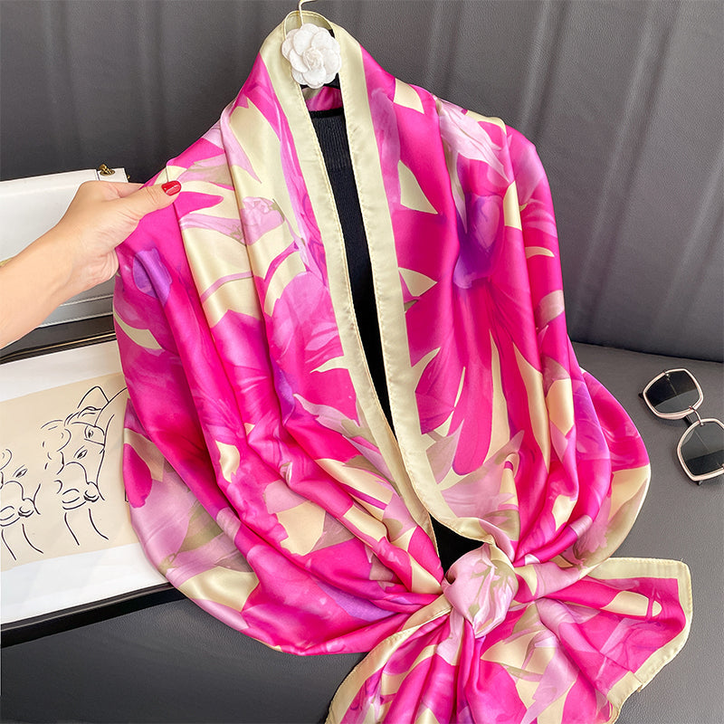 Echarpe Toque de Seda Florença 180x90cm - Estilo 24