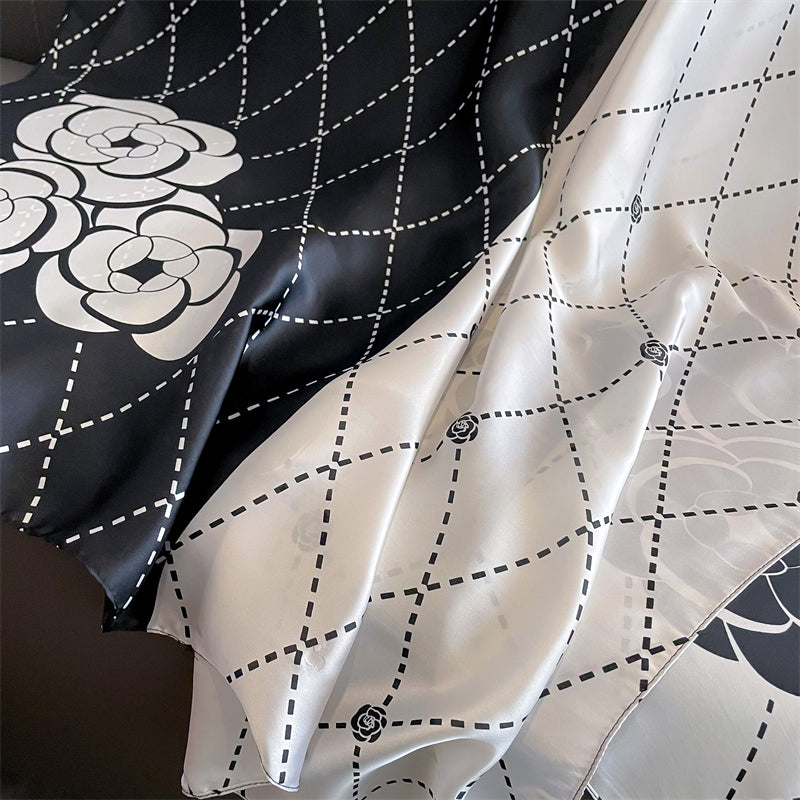 Echarpe Toque de Seda Florença 180x90cm - Estilo 30