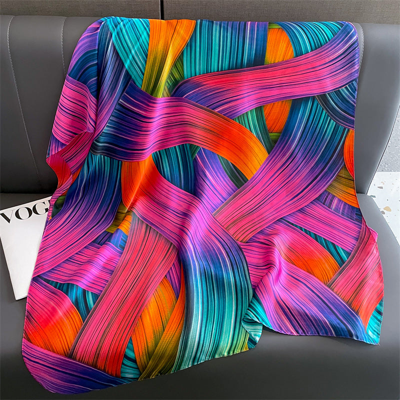 Echarpe Toque de Seda Florença 180x90cm - Estilo 31