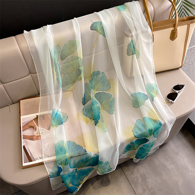 Echarpe Toque de Seda Roma 180x135cm - Estilo 1