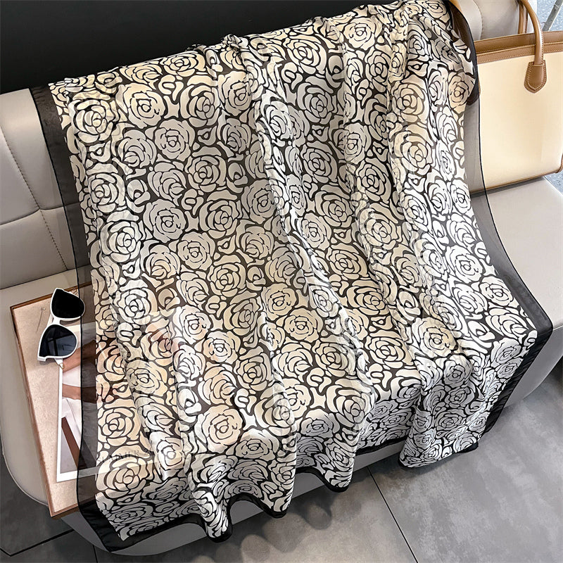 Echarpe Toque de Seda Roma 180x135cm - Estilo 12