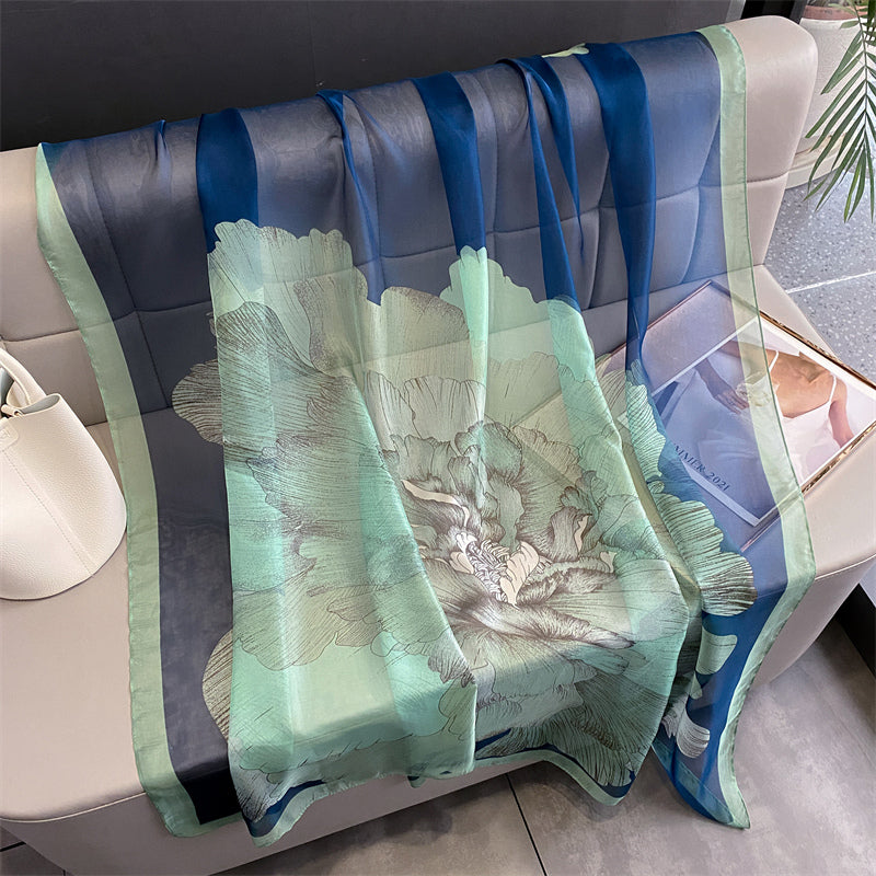 Echarpe Toque de Seda Roma 180x135cm - Estilo 22