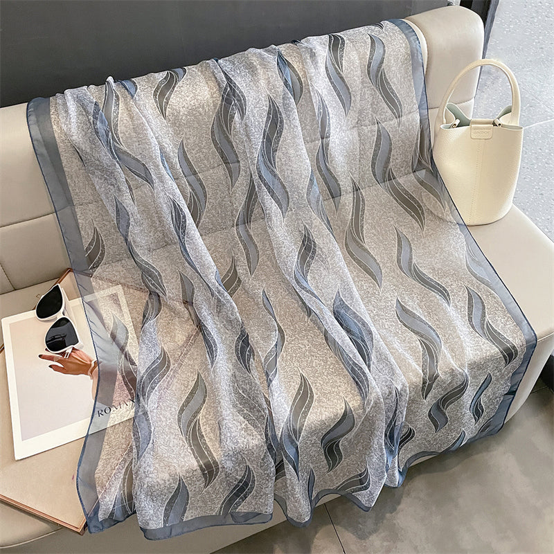 Echarpe Toque de Seda Roma 180x135cm - Estilo 8