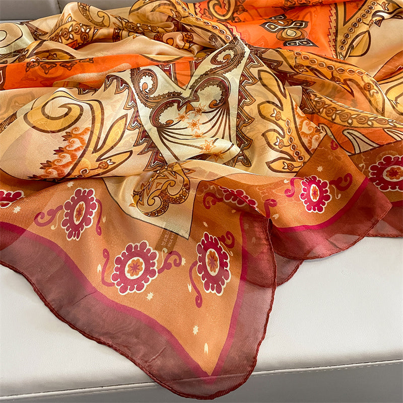 Echarpe Toque de Seda Roma 180x135cm - Estilo 72