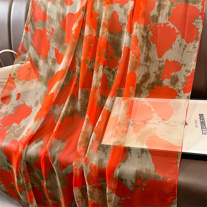 Echarpe Toque de Seda Roma 180x135cm - Estilo 35
