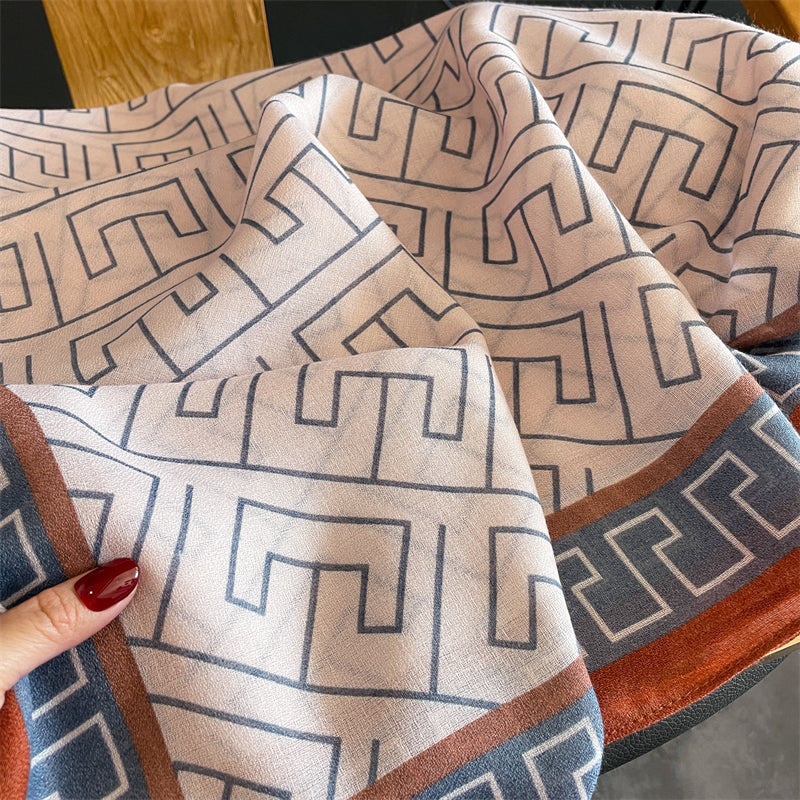 Echarpe de Algodão Turim 180x90cm - Estilo 22