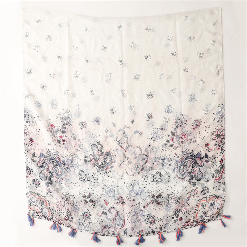 Echarpe de Algodão Veneza 180x90cm - Estilo 24