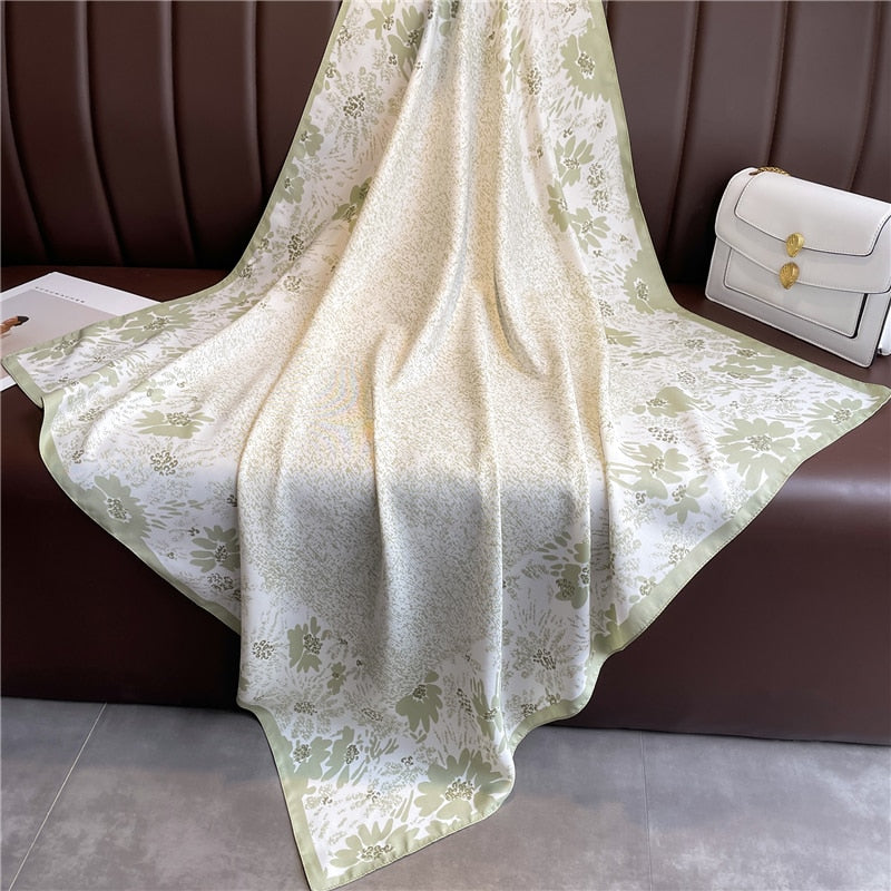 Lenço Toque de Seda Verona 90x90cm - Estilo 25