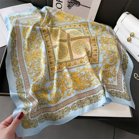 Lenço Toque de Seda Catânia 70x70cm - Estilo 11