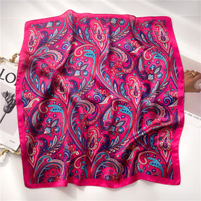 Lenço Toque de Seda Catânia 70x70cm - Estilo 29