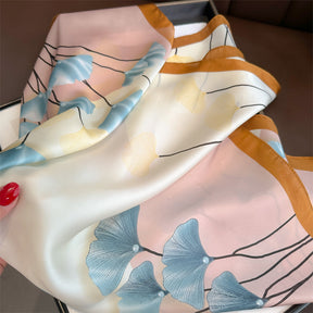 Lenço Toque de Seda Ravena 70x70cm - Estilo 39