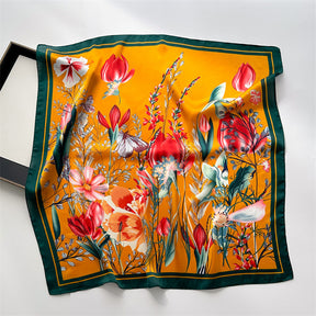 Lenço Toque de Seda Catânia 70x70cm - Estilo 36