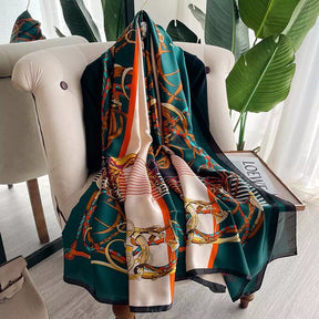 Echarpe Toque de Seda Florença 180x90cm - Estilo 15