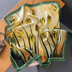 Lenço Toque de Seda Pisa 70x70cm - Estilo 26