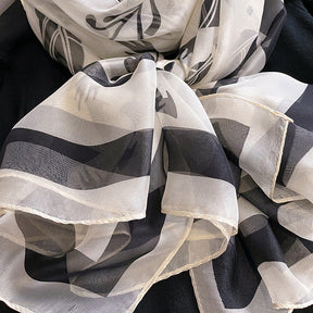 Echarpe Toque de Seda Roma 180x135cm - Estilo 36