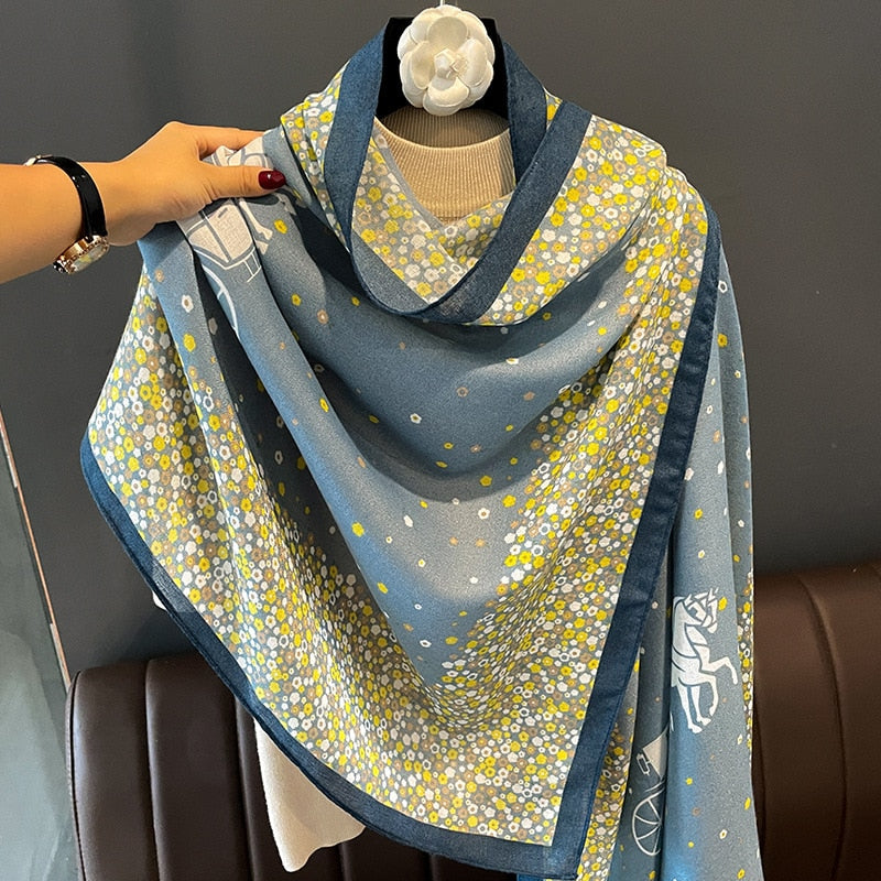 Echarpe de Algodão Turim 180x90cm - Estilo 15