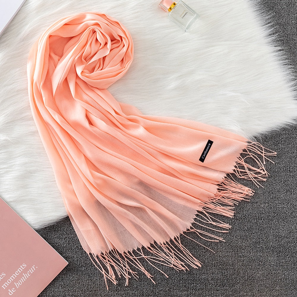 Pashmina Lisa 175x70cm - Coral
