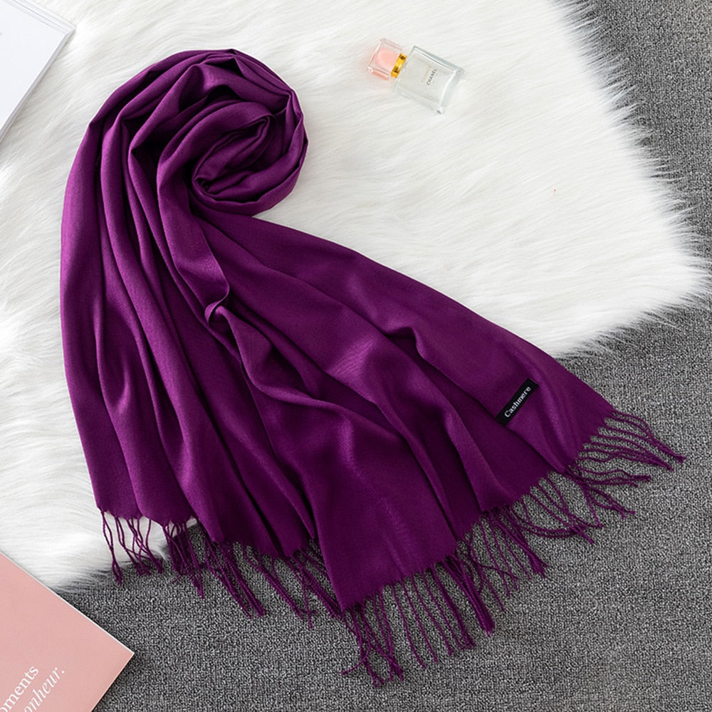 Pashmina Lisa 175x70cm - Vinho