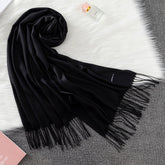 Pashmina Lisa 175x70cm - Preta