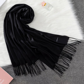 Pashmina Lisa 175x70cm - Preta