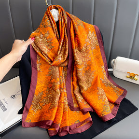 Echarpe Toque de Seda Florença 180x90cm - Estilo 46
