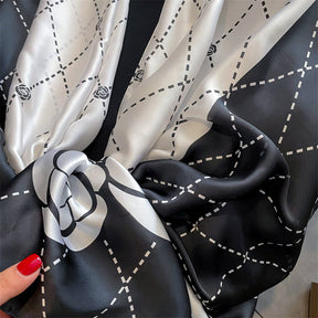 Echarpe Toque de Seda Florença 180x90cm - Estilo 30