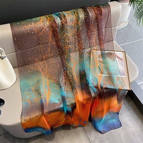 Echarpe Toque de Seda Roma 180x135cm - Estilo 3