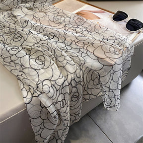 Echarpe Toque de Seda Roma 180x135cm - Estilo 7