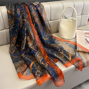 Echarpe Toque de Seda Roma 180x135cm - Estilo 26
