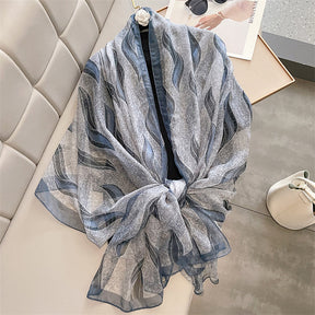 Echarpe Toque de Seda Roma 180x135cm - Estilo 8