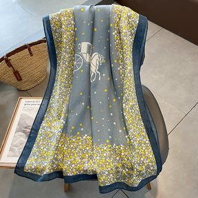 Echarpe de Algodão Turim 180x90cm - Estilo 15