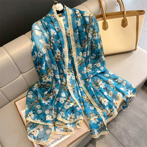 Echarpe Toque de Seda Roma 180x135cm - Estilo 32
